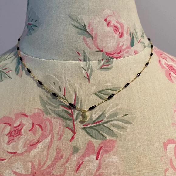 Argento Vivo Jewelry - Argento Vivo necklace with moon charm